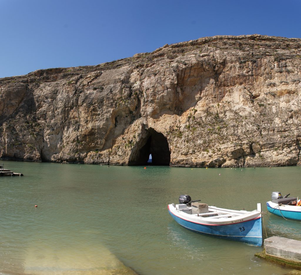 Blick auf den Durchbruch